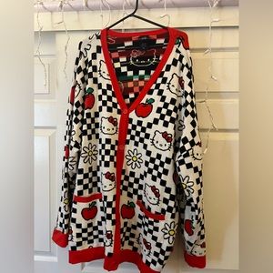 BoxLunch Sanrio Hello Kitty Apple Flower Cardigan